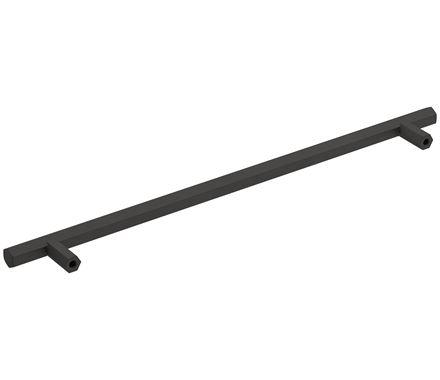 Amerock Cabinet Pull Matte Black 10-1/16 inch (256 mm) Center-to-Center Caliber 1 Pack Drawer Pull Cabinet Handle Cabinet Hardware