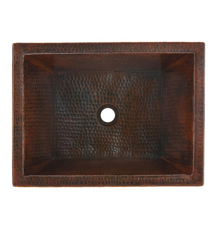 Thompson Traders Diego II Black Copper Bath Sink Tonala BPV-1914BC Aged Copper
(Hammered)
