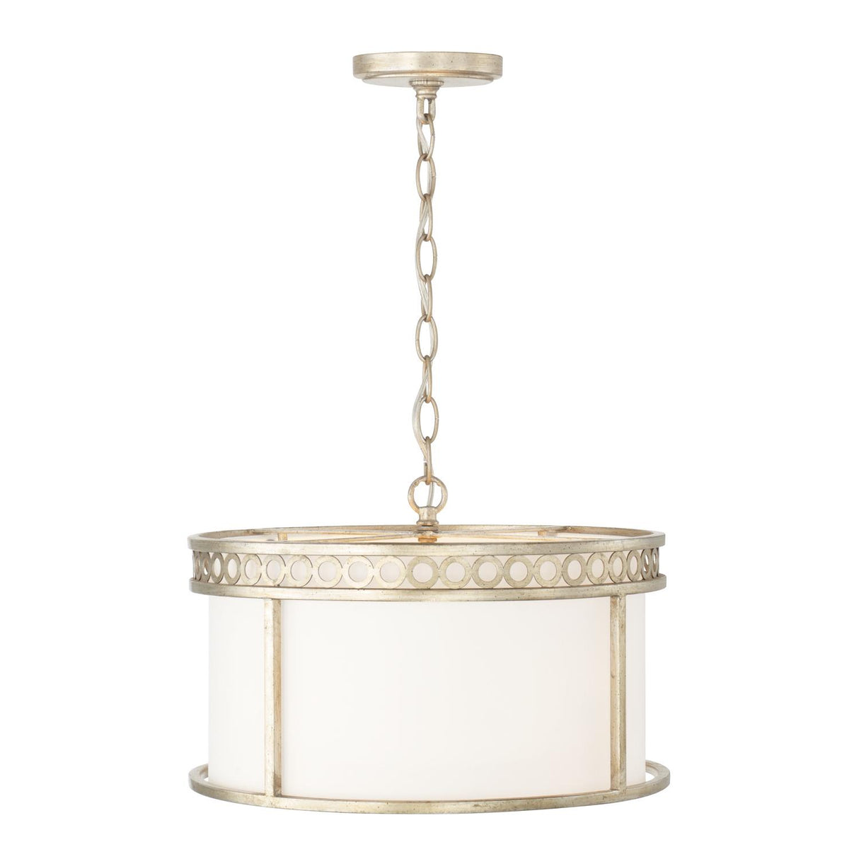 Capital Lighting 243141WG Isabella 4 Light Semi-Flush Winter Gold