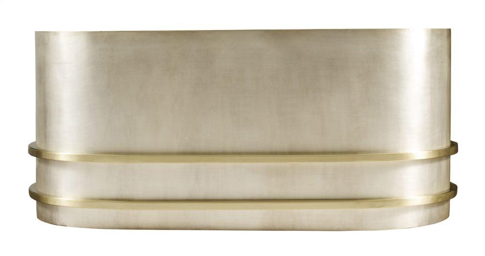 Thompson Traders Quintana Tub Quintana KCT60 Satin Brass and Burnished Nickel
(Smooth)
**Drain not included**