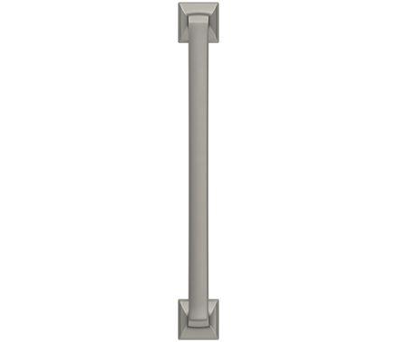 Amerock Cabinet Pull Satin Nickel 6-5/16 inch (160 mm) Center-to-Center Ville 1 Pack Drawer Pull Cabinet Handle Cabinet Hardware