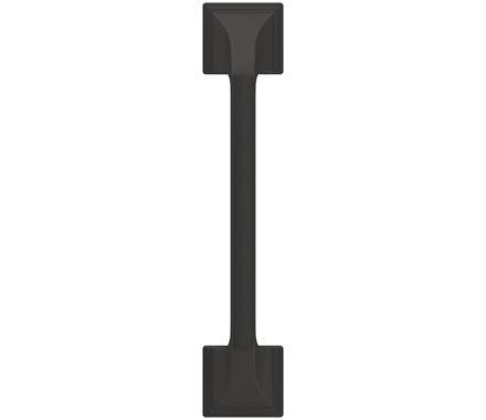 Amerock Cabinet Pull Matte Black 3-3/4 inch (96 mm) Center-to-Center Exceed 1 Pack Drawer Pull Cabinet Handle Cabinet Hardware