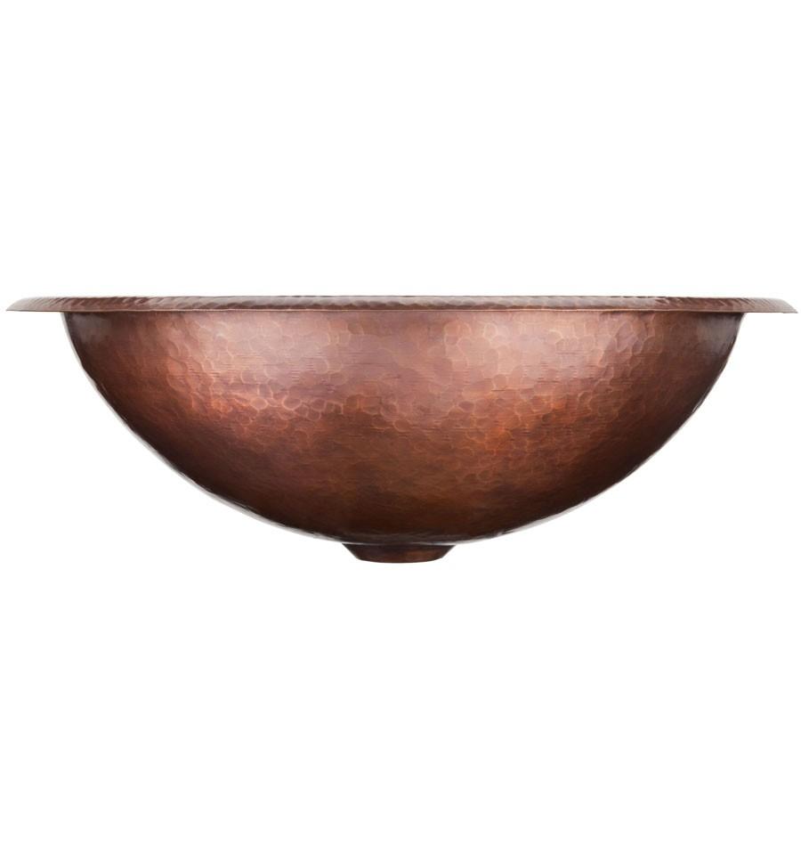 Thompson Traders Medium Antique Alder Copper Bath Sink Tacambaro 2RP-AC Antique Copper
(Hammered
