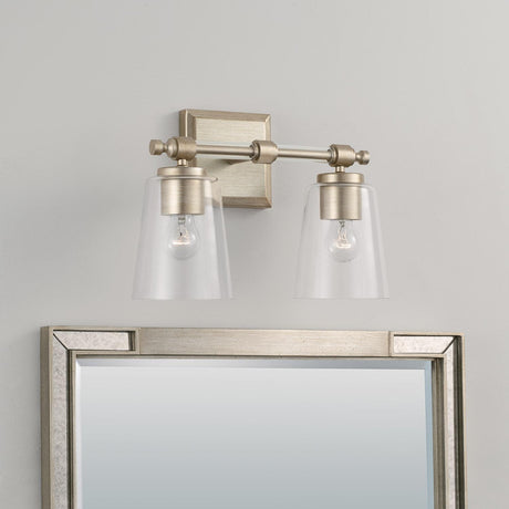 Capital Lighting 144821BS-523 Breigh 2 Light Vanity Brushed Champagne