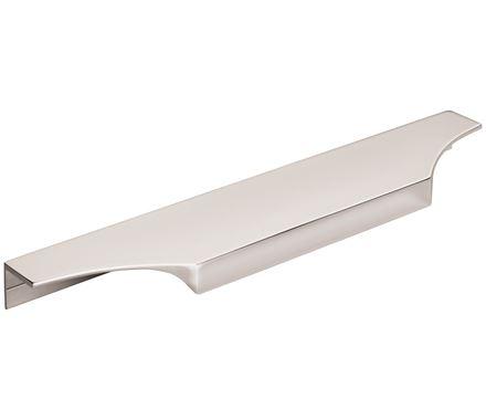 Amerock Cabinet Edge Pull Polished Chrome 8-9/16 inch (217 mm) Center to Center Extent 1 Pack Drawer Pull Drawer Handle Cabinet Hardware