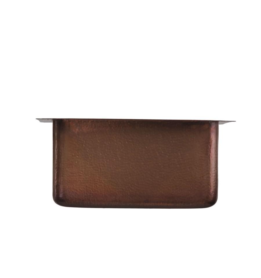 Thompson Traders Vernazza Antique Copper Small Kitchen/large Prep Sink Rivera NS25033H Antique Copper
(Hammered)