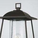 Capital Lighting 943615OZ Durham 1 Light Outdoor Post Lantern Oiled Bronze