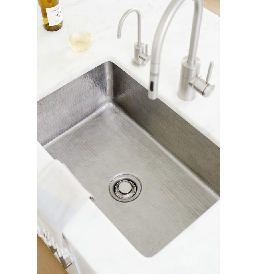 Thompson Traders Hammered Stainless Pisa Villa KSU-3020HSS Stainless Steel
(Hammered)