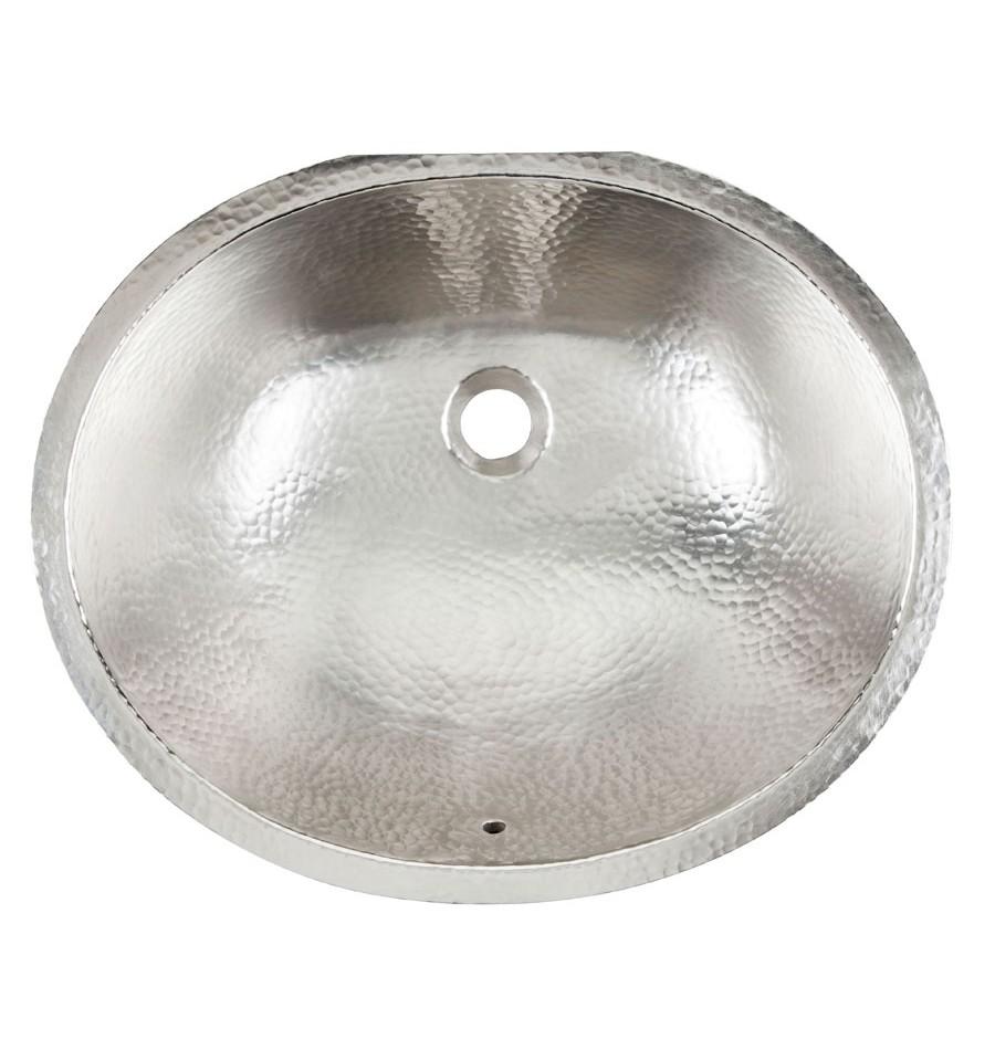 Thompson Traders Hammered Nickel Farley Bath Sink Uruapan BOU-1915BRN Nickel
(Hammered)