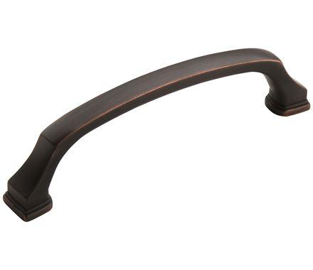 Amerock Cabinet Pull Oil Rubbed Bronze 5-1/16 inch (128 mm) Center to Center Revitalize 1 Pack Drawer Pull Drawer Handle Cabinet Hardware
