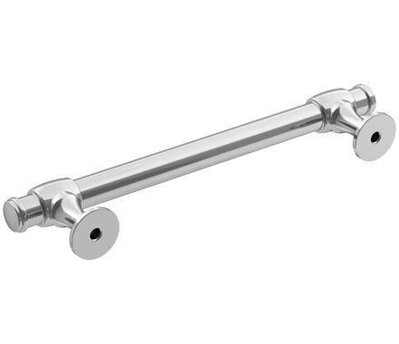Amerock Cabinet Pull Polished Chrome 5-1/16 inch (128 mm) Center-to-Center Winsome 1 Pack Drawer Pull Cabinet Handle Cabinet Hardware