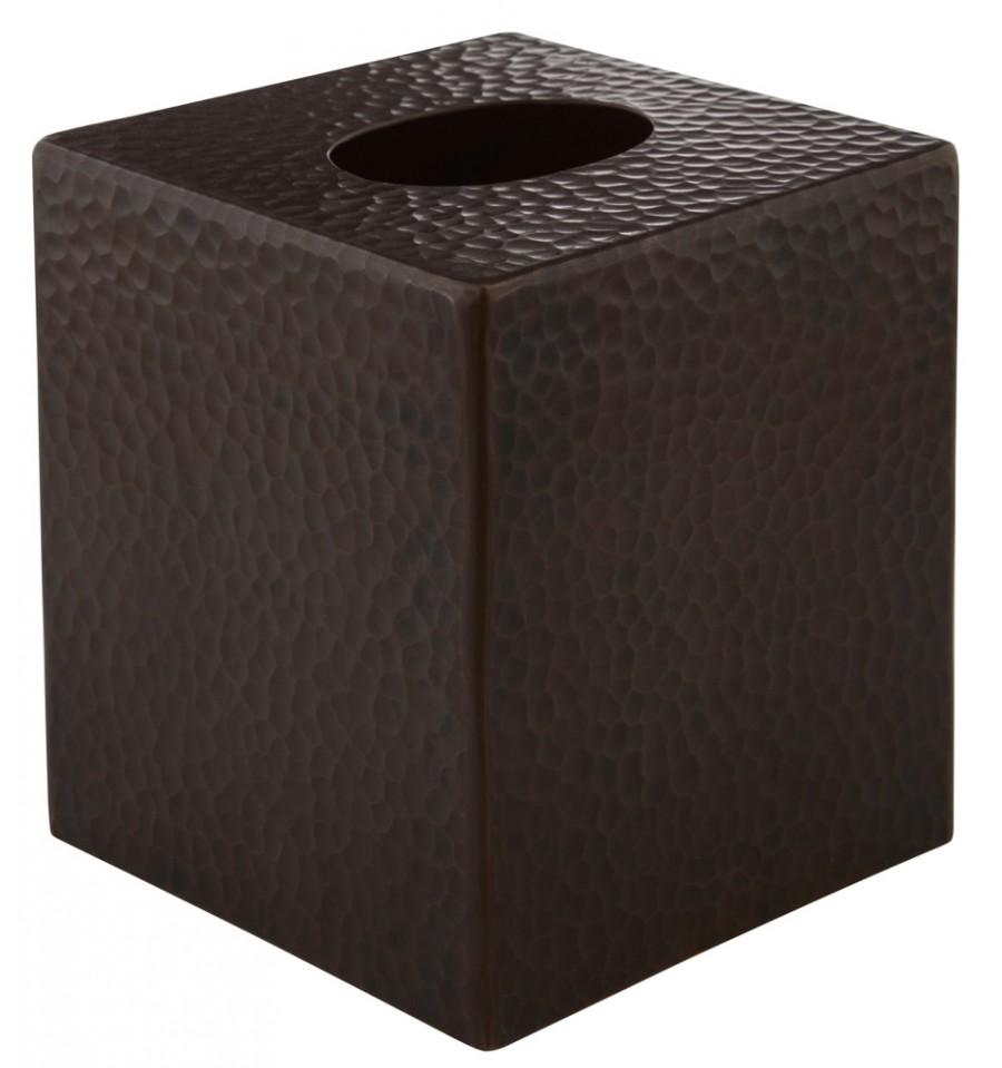 Thompson Traders Aged Copper Tissue Holder Aged CopperTissue Holder AHBC2 Aged Copper
(Hammered)