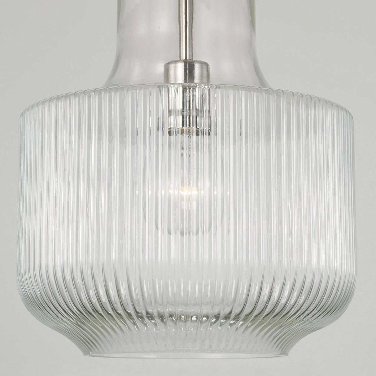 Capital Lighting 345111PN Nyla 1 Light Pendant Polished Nickel