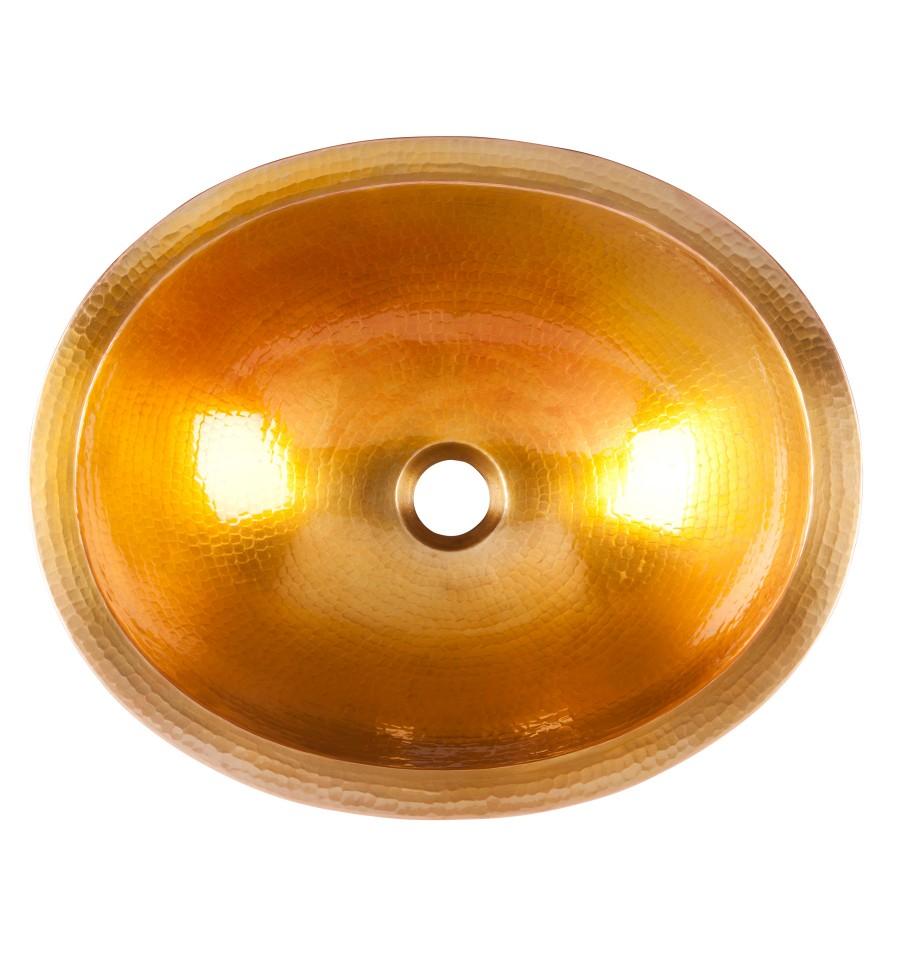 Thompson Traders Oceanus II Antique Satin Gold Bath Sink Altamira PBC-ASG Antique Satin Gold with Nickel Accents
(Hammered)