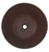 Thompson Traders Black Copper Beech Bath Sink Leon 2RW/OR-BC Aged Copper
(Hammered)