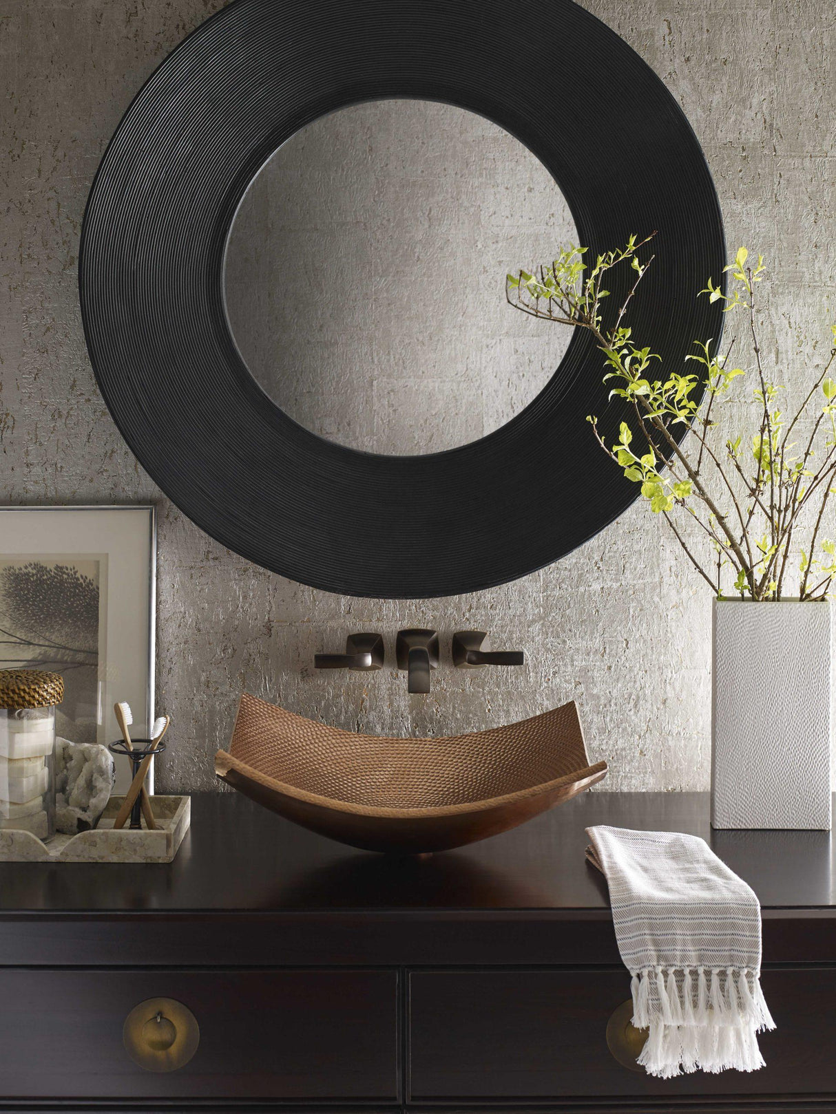 Thompson Traders Arandas Solid Rose Gold Arandas NSC-RG Rose Gold
(Hammered)