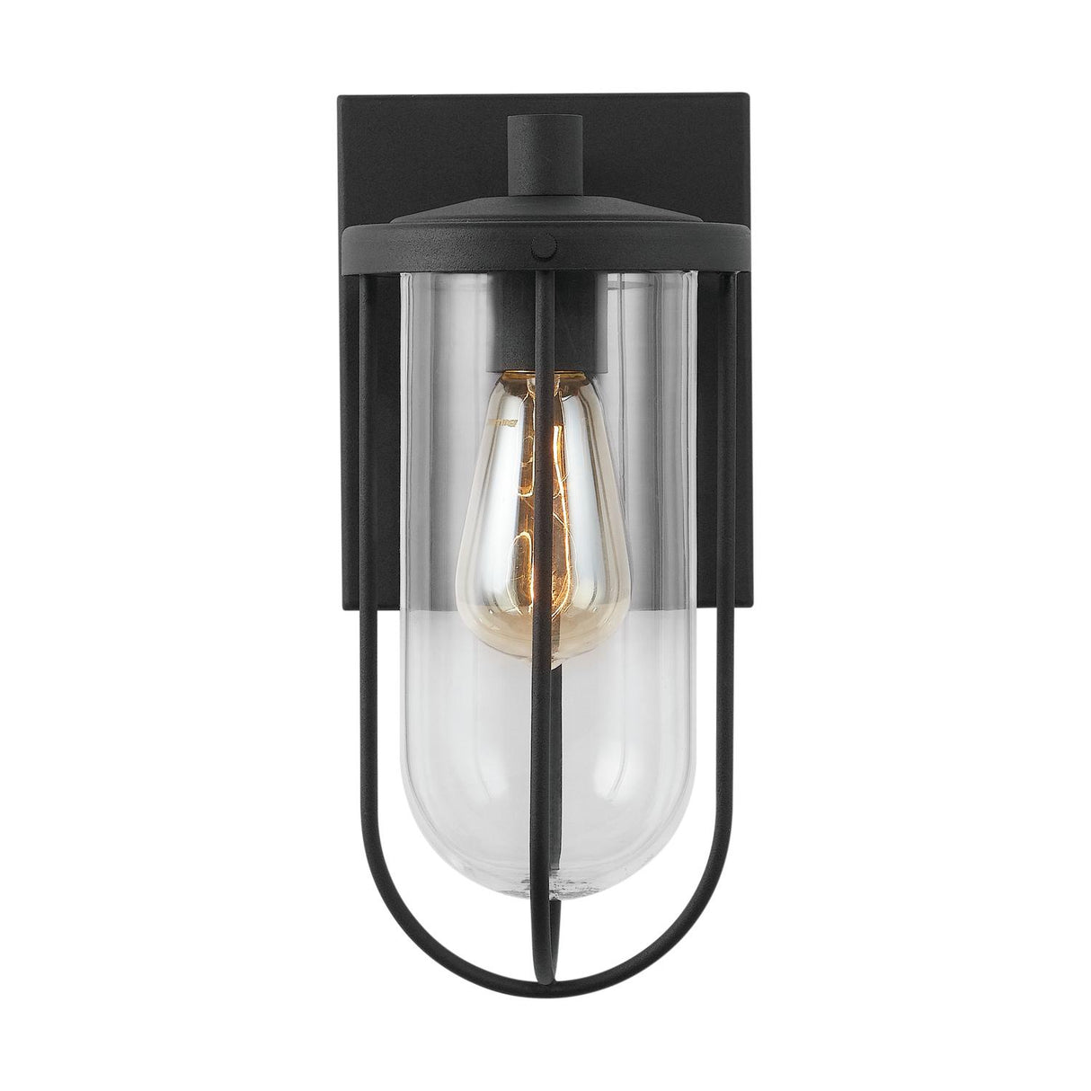Capital Lighting 934211BK Corbin 1-Light Wall Mount Black