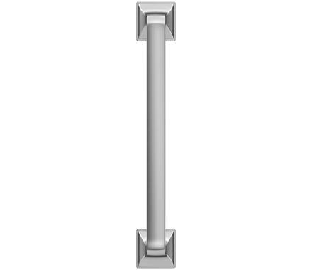 Amerock Cabinet Pull Polished Chrome 5-1/16 inch (128 mm) Center-to-Center Ville 1 Pack Drawer Pull Cabinet Handle Cabinet Hardware