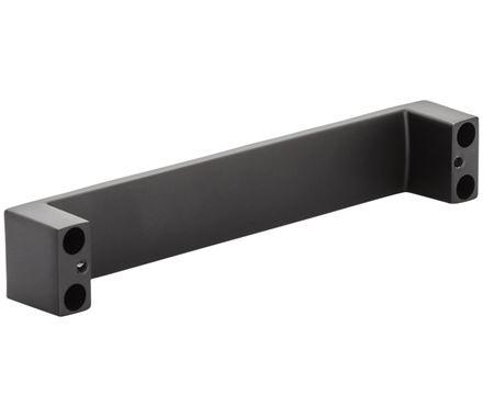 Amerock Cabinet Pull Matte Black 6-5/16 inch (160 mm) Center to Center Calathea 1 Pack Drawer Pull Drawer Handle Cabinet Hardware