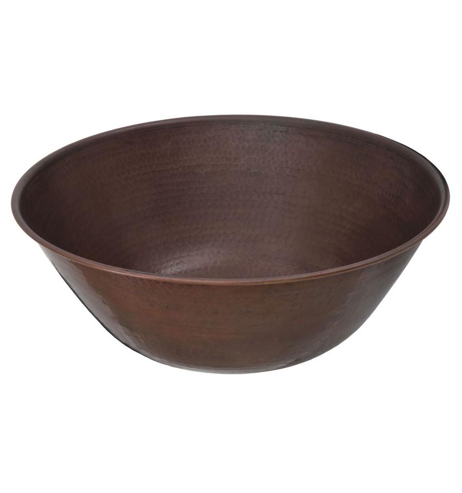 Thompson Traders Black Copper Beech Bath Sink Leon 2RW/OR-BC Aged Copper
(Hammered)