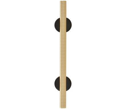 Amerock Cabinet Pull Matte Black/Matte Gold 3-3/4 inch (96 mm) Center to Center Transcendent 1 Pack Drawer Pull Drawer Handle Cabinet Hardware