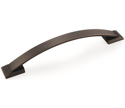 Amerock Cabinet Pull Oil Rubbed Bronze 6-5/16 inch (160 mm) Center to Center Candler 1 Pack Drawer Pull Drawer Handle Cabinet Hardware