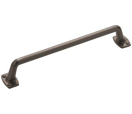 Amerock Cabinet Pull Graphite 6-5/16 inch (160 mm) Center to Center Rochdale 1 Pack Drawer Pull Drawer Handle Cabinet Hardware