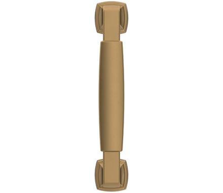 Amerock Cabinet Pull Champagne Bronze 3-3/4 inch (96 mm) Center-to-Center Stature 1 Pack Drawer Pull Cabinet Handle Cabinet Hardware