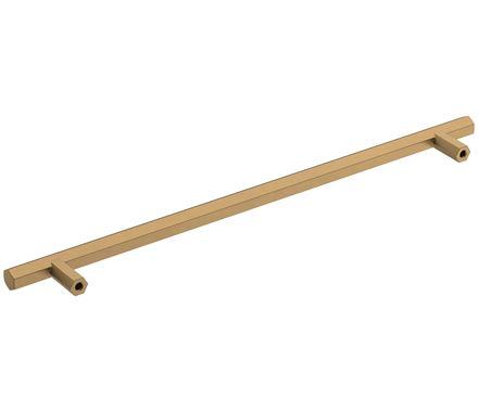Amerock Cabinet Pull Champagne Bronze 10-1/16 inch (256 mm) Center-to-Center Caliber 1 Pack Drawer Pull Cabinet Handle Cabinet Hardware