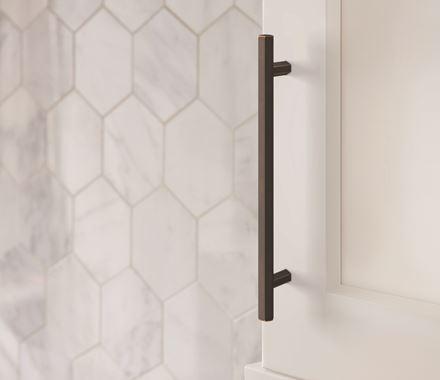 Amerock Cabinet Pull Oil Rubbed Bronze 6-5/16 inch (160 mm) Center-to-Center Caliber 1 Pack Drawer Pull Cabinet Handle Cabinet Hardware
