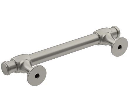 Amerock Cabinet Pull Satin Nickel 3-3/4 inch (96 mm) Center-to-Center Winsome 1 Pack Drawer Pull Cabinet Handle Cabinet Hardware
