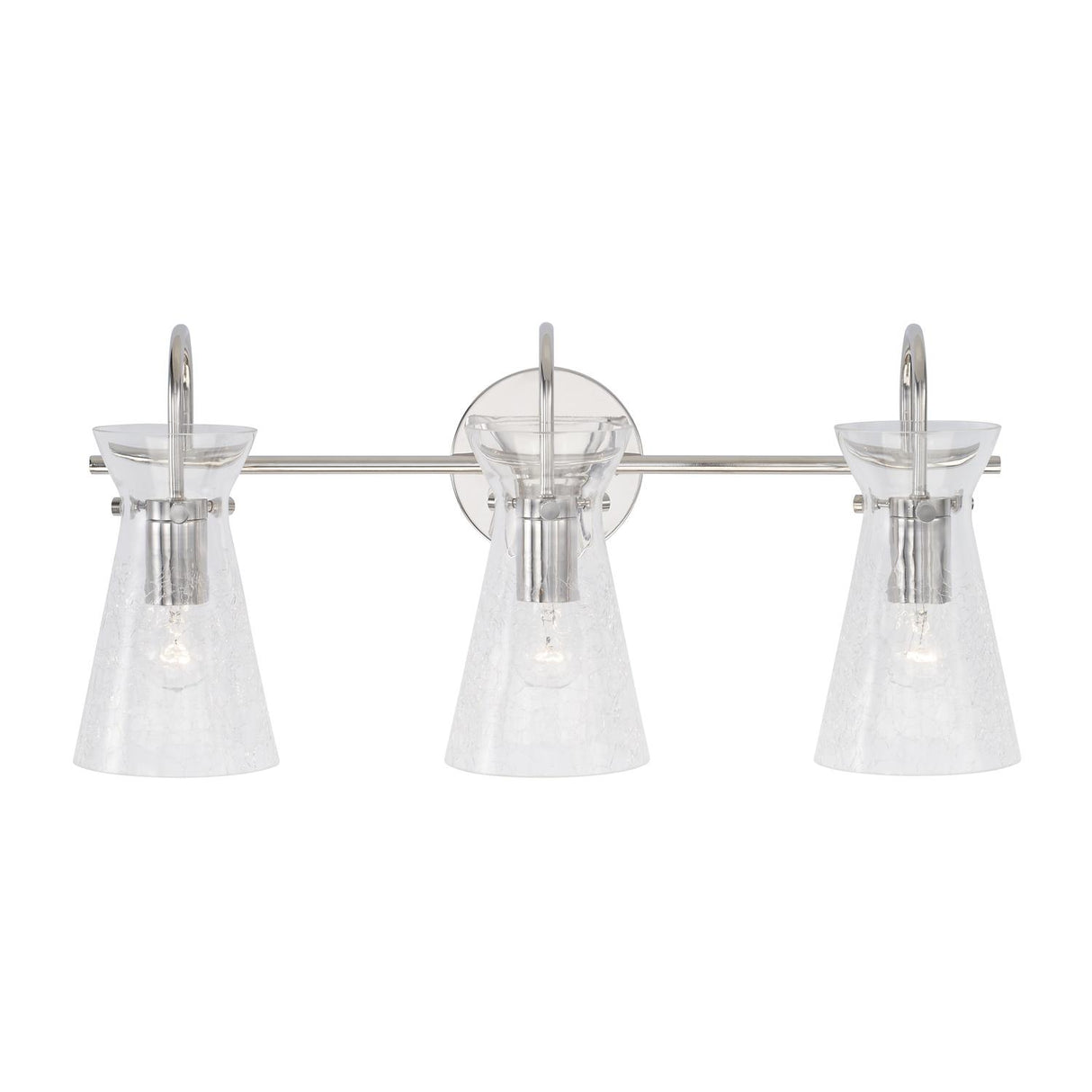 Capital Lighting 142431PN Mila 3 Light Vanity Polished Nickel