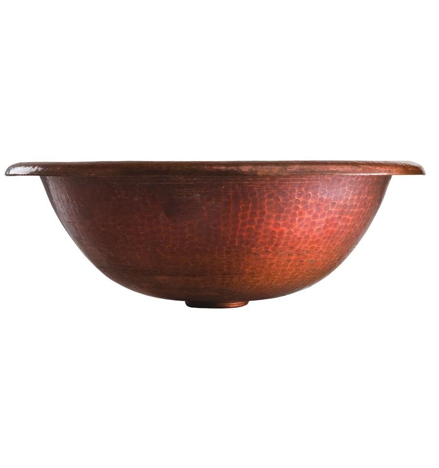 Thompson Traders Fired Copper Alder Bath Sink Tacambaro 2RP Fired Copper
(Hammered)