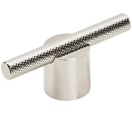 Amerock Cabinet Pull Polished Nickel 5/8 inch (16 mm) Center to Center Transcendent 1 Pack Drawer Pull Drawer Handle Cabinet Hardware
