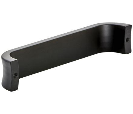 Amerock Cabinet Pull Matte Black 5-1/16 inch (128 mm) Center to Center Concentric 1 Pack Drawer Pull Drawer Handle Cabinet Hardware