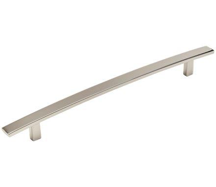 Amerock Appliance Pull Polished Nickel 12 inch (305 mm) Center to Center Cyprus 1 Pack Drawer Pull Drawer Handle Cabinet Hardware