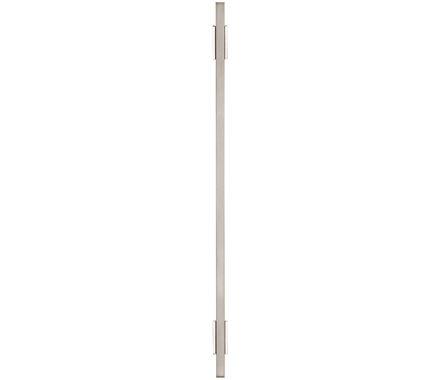 Amerock Cabinet Pull Polished Chrome/Satin Nickel 10-1/16 inch (256 mm) Center to Center Urbanite 1 Pack Drawer Pull Drawer Handle Cabinet Hardware