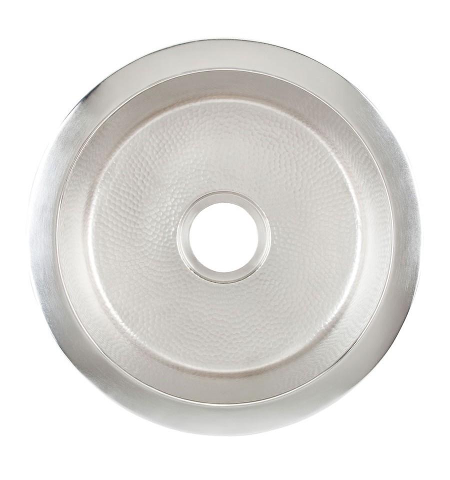 Thompson Traders Hammered Nickel Napoli Bar/prep Sink De La Cruz PU-1708BRN Nickel
(Hammered)