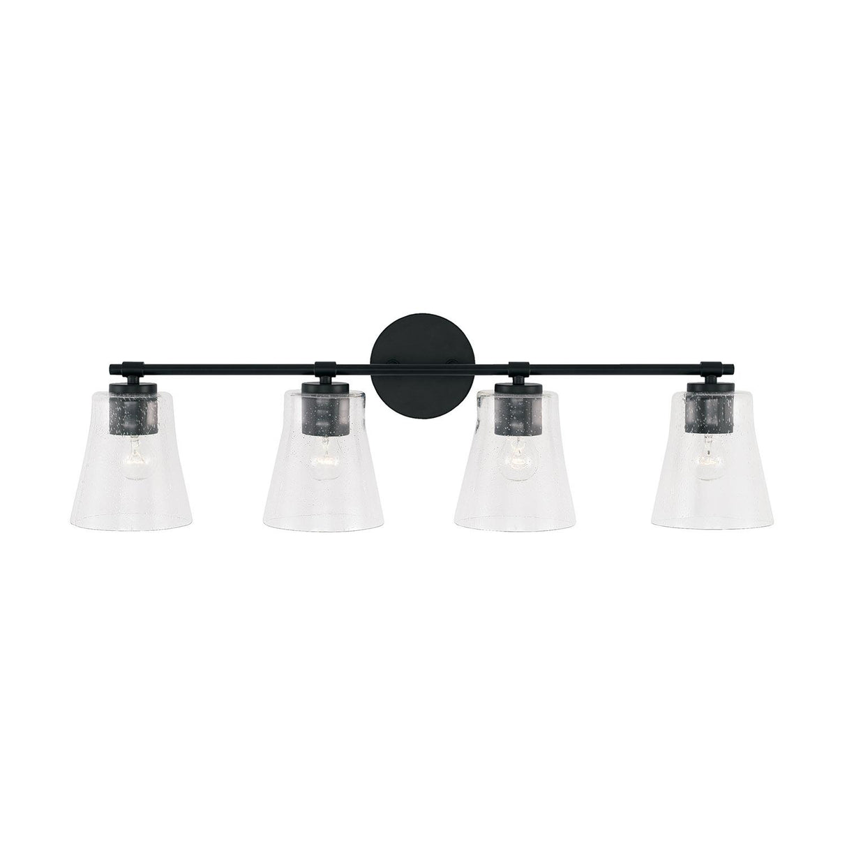 Capital Lighting 146941MB-533 Baker 4 Light Vanity Matte Black