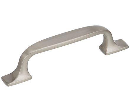 Amerock Cabinet Pull Satin Nickel 3 inch (76 mm) Center to Center Highland Ridge 1 Pack Drawer Pull Drawer Handle Cabinet Hardware