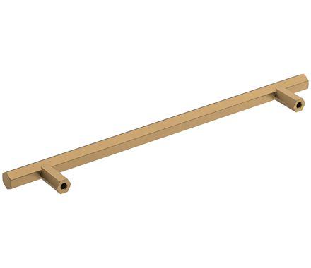 Amerock Cabinet Pull Champagne Bronze 7-9/16 inch (192 mm) Center-to-Center Caliber 1 Pack Drawer Pull Cabinet Handle Cabinet Hardware