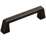 Amerock Cabinet Pull Oil Rubbed Bronze 3-3/4 inch (96 mm) Center to Center Blackrock 1 Pack Drawer Pull Drawer Handle Cabinet Hardware
