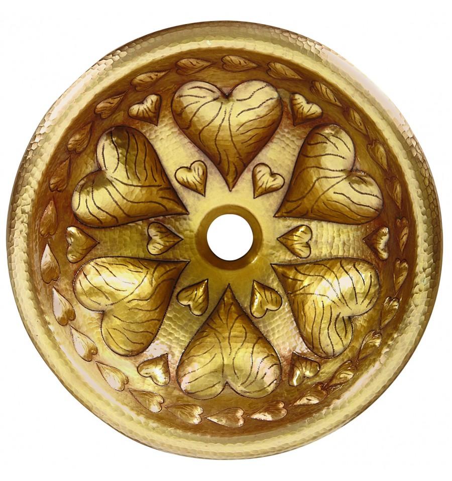 Thompson Traders Milagro II Tacambaro BRD-1555ASG Antique Satin Gold
(Hammered)