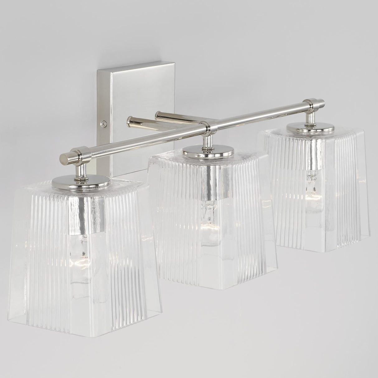 Capital Lighting 141731PN-508 Lexi 3 Light Vanity Polished Nickel