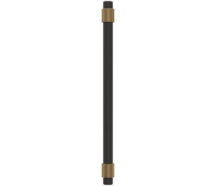 Amerock Cabinet Pull Matte Black/Champagne Bronze 6-5/16 inch (160 mm) Center-to-Center Mergence 1 Pack Drawer Pull Cabinet Handle Cabinet Hardware