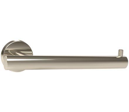 Amerock BH26540PSS Polished Stainless Steel Single Post Toilet Paper Holder 7-1/4 in. (184 mm) Length Toilet Tissue Holder Arrondi Bath Tissue Holder Bathroom Hardware Bath Accessories