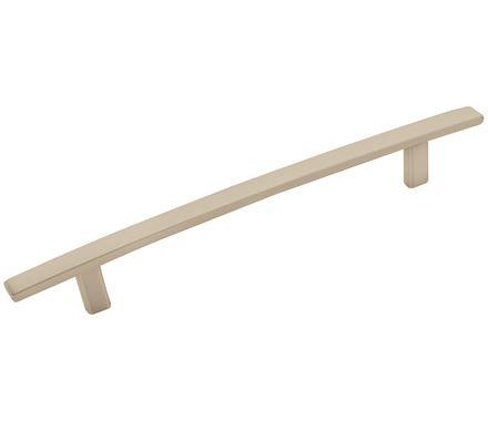 Amerock Cabinet Pull Satin Nickel 6-5/16 inch (160 mm) Center to Center Cyprus 1 Pack Drawer Pull Drawer Handle Cabinet Hardware