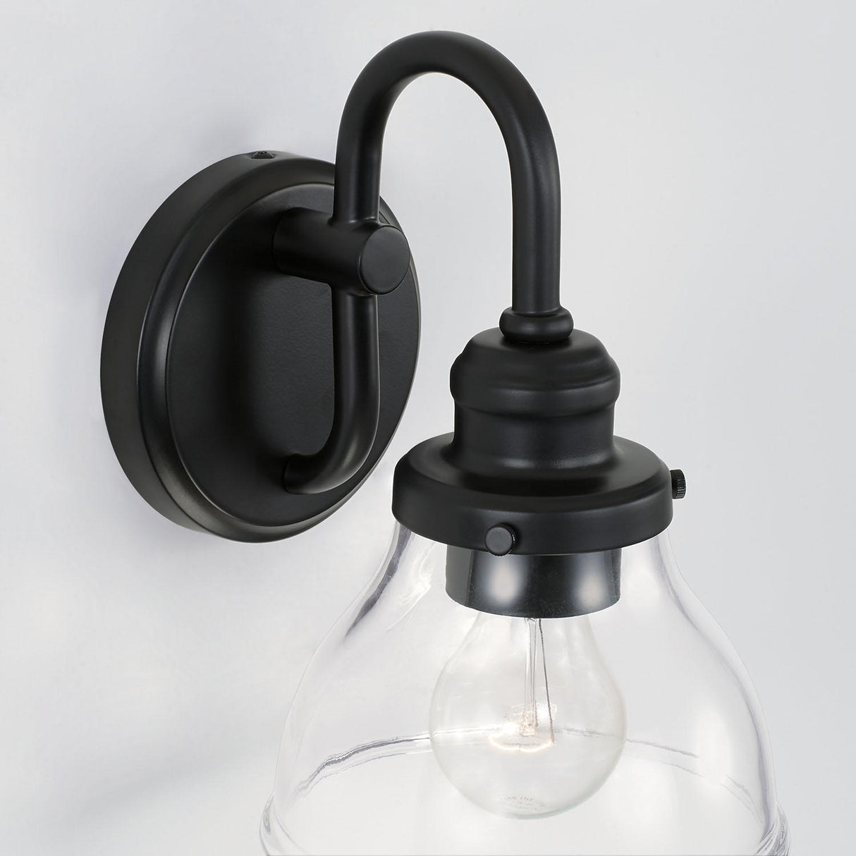 Capital Lighting 8301MB-461 Baxter 1 Light Sconce Matte Black