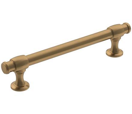 Amerock Cabinet Pull Champagne Bronze 5-1/16 inch (128 mm) Center-to-Center Winsome 1 Pack Drawer Pull Cabinet Handle Cabinet Hardware