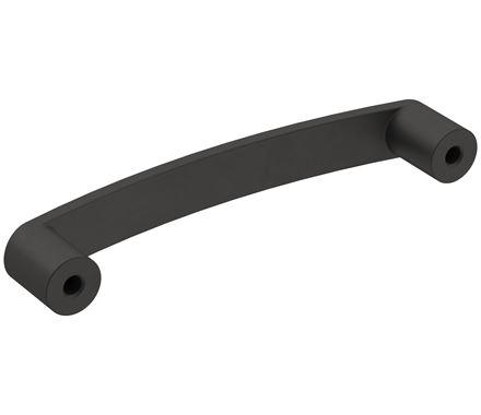 Amerock Cabinet Pull Matte Black 3-3/4 inch (96 mm) Center-to-Center Rift 1 Pack Drawer Pull Cabinet Handle Cabinet Hardware